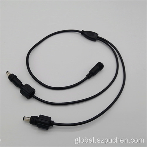 Male Plug Cable 12V Waterproof Power Cable Factory